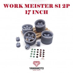 1/24 Work Meister S1 2P 17' 4 Nuts. Adapters and Decals