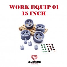 1/24 Work Equip 01 15' + Adapters + Decals