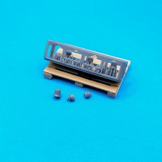1/24 Steering Wheel Hub Detail Set #1