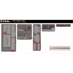 1/35 Russian KV-1 Heavy Tank Early Production Detail Set for Tamiya #35372