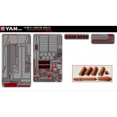 1/35 Russian JSU-152 Heavy Self-propelled Gun Detail Set for Tamiya #35303