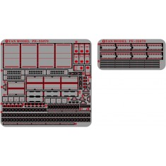1/35 37mm Flak43 Ammunition with 8-Round Clips and Ammo Boxes