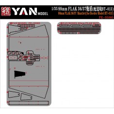 1/35 88mm Flak 36/37 Gun Shield Detail Parts for Border Model BT-013