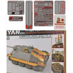 1/35 'Jagdpanzer IV L/70(V)' Early Detail Parts Ver 2 for Takom 2170