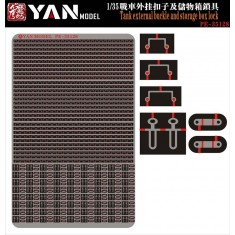 1/35 Tank External Buckles and Storage Box Locks