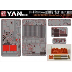 1/35 US M40 155mm Self-Propelled Howitzer Standard Edition for AFV Club/Academy kits