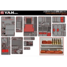 1/35 US M40 155mm Self-Propelled Howitzer Upgrade Set for Tamiya 35351