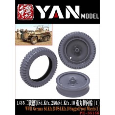 1/35 WWII German Sd.Kfz.250 / Sd.Kfz.10 Steering Wheel Set #1