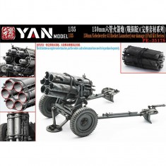 1/35 WWII German 150mm Nebelwerfer Battle Damaged ver. Full Kit