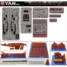 1/35 German Sd.Kfz.234 2 Puma Armoured Recon Vehicle Detail set for Rye Field #5110