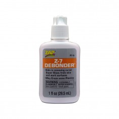 Zap Z-7 CA (Cyanoacrylate) Debonder (1 fl oz / 29.5ml)