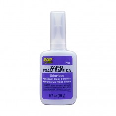 ZAP-O Foam Safe CA Super Glue Medium Viscosity (Odourless)(0.7oz / 20g)