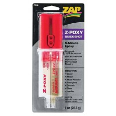 Z-Poxy 5-minute Epoxy Syringe (1oz / 28.3g)