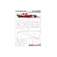 1/20 Scuderia Ferrari SF70H Pre-Cut Masking Sheet for Tamiya  kit #20068