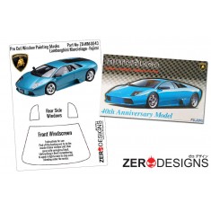 1/24 Lamborghini Murcielago Window Pre-Cut Painting Masks for Fujimi kits
