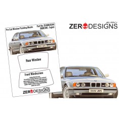 1/24 BMW M5 Window Pre-Cut Painting Masks for Fujimi kits