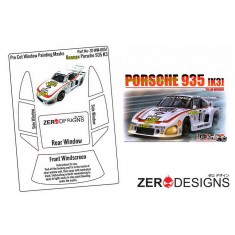 1/24 Porsche Kremer 935 K3 Pre Cut Window Painting Masks for Beemax kits