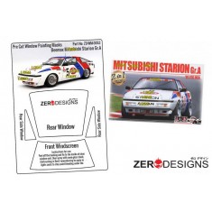 1/24 Mitsubishi Starion Turbo Gr.A Pre Cut Window Painting Masks for Beemax kits
