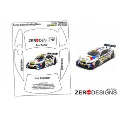 1/24 BMW M6 DTM Pre Cut Window Painting Masks for Revell kits