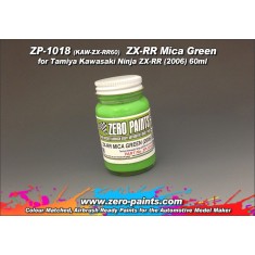 Kawasaki (Moto) Paint - ZX-RR MICA GREEN for Tamiya Ninja ZX-RR (2006) Kit #14109 60ml