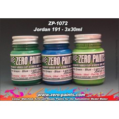 Jordan 191 Formula 1 Paint Set 3x30ml