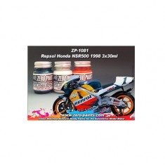 Repsol Honda NSR500 1998 Paint Set 3x30ml