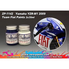 Yamaha YZR-M1 Team Fiat 2009 Paint Set for Tamiya kits 2x30ml