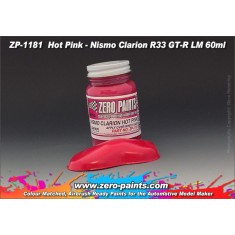 Hot Pink - Nismo Clarion R33 GT-R LM Paint for Tamiya #24161 60ml