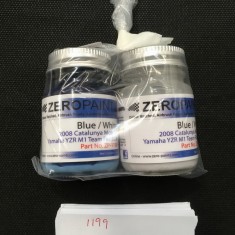 2008 Fiat Yamaha Team Catalunya GP - Rossi #46 Blue & White 2x30ml