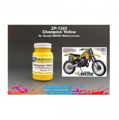 Suzuki Champion Yellow RM250 Motocrosser Bike (Tamiya) 60ml