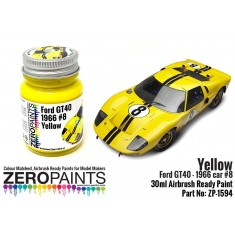 Yellow Paint for Ford GT40 -1966 Car #8 (30ml)