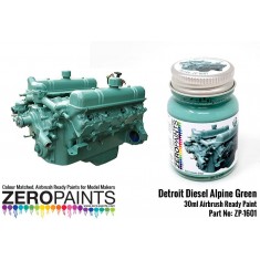 Detroit Diesel Alpine Green Paint (30ml)