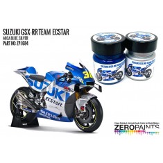 Team Suzuki ECSTAR GSX-RR Blue/Sliver Paint Set 2x30ml