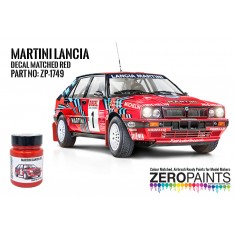 Lancia Delta HF Integrale Sanremo Red Paint (60ml)