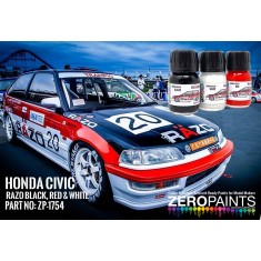 Honda Civic EF3 RAZO livery Paint Set (3x 30ml)
