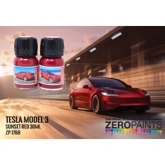 Tesla Paint - Model 3 Sunset Red (2x 30ml)
