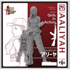 1/35 Girls in Action Series - Aaliyah (resin figure)