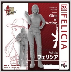 1/24 Girls in Action Series - Felicia (resin figure)