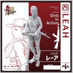 1/20 Girls in Action Series - Leah (resin figure)