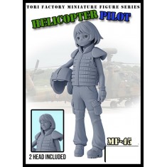 1/24 Miniature Figure - Helicoper Pilot