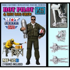 1/48 Hot Pilot and Hotdog Crews (2 figures)