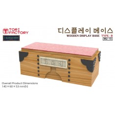 Wooden Display Base Set #B Type (140 x 60 x 53 mm)