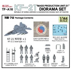 1/144 KF-21 Boramae Mass Production No.1 Diorama Set