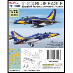 1/72 T-50I Blue Eagle Decal and Conversion set for Academy T-50 kit