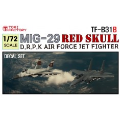 1/72 North Korean AF MIG-29 ''Red Skull'' Decal set