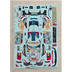 1/24 Mercedes AMG GT Evo Spa 24H 2017 Decal for Tamiya Kit