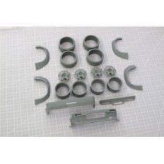 1/24 Nissan S13 Rocket Bunny V4 1087X Echo Gao 2024 Parts for Aoshima Kit