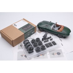 1/24 Jaguar E-Type Wire Wheel and Tyre Set