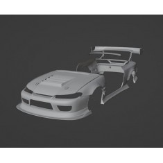 1/24 Nissan S15 Silvia S14.9 James Deane 2024 Parts for Aoshima Kit
