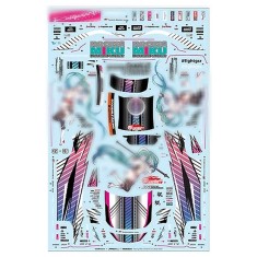 1/24 Toyota 86 ZN6 Racing Girl 2023 Universal Decal